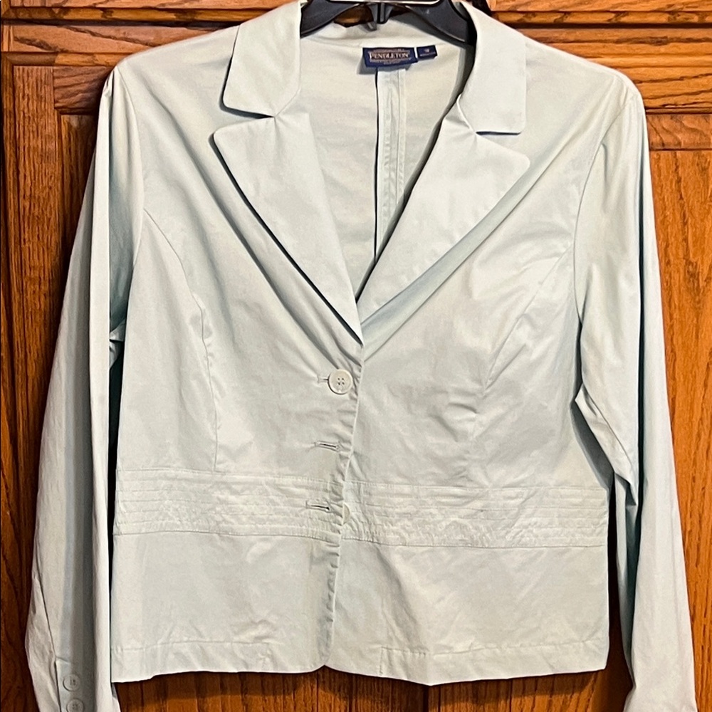 Pendleton Women's Soft Blue Blazer